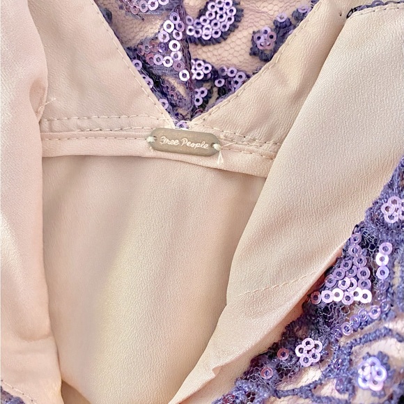 Free People Sequined Mini Dress - Picture 15 of 16